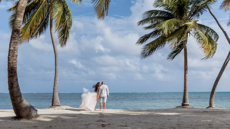 Couple getting married in Punta Cana, Dominican Republic