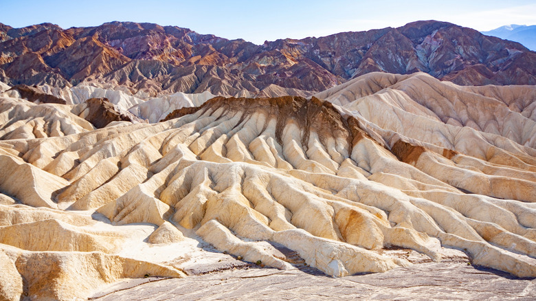 Zabriskie Point in Death Valley