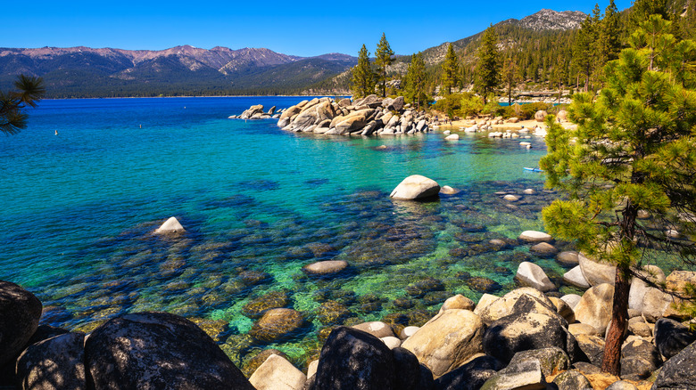 Sand Harbor Beach at Lake Tahoe