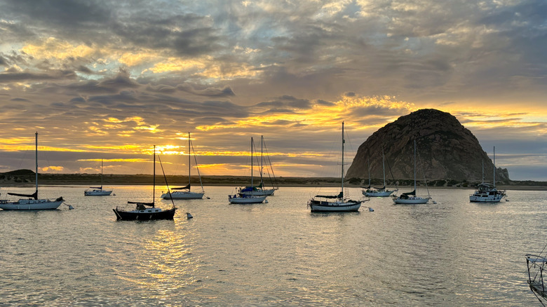 Morro Rock at Morro Bay