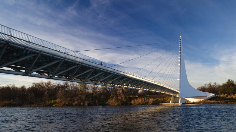 Sundial Bridge in Redding