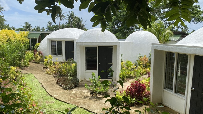 Eco-domes at Camp Taveuni