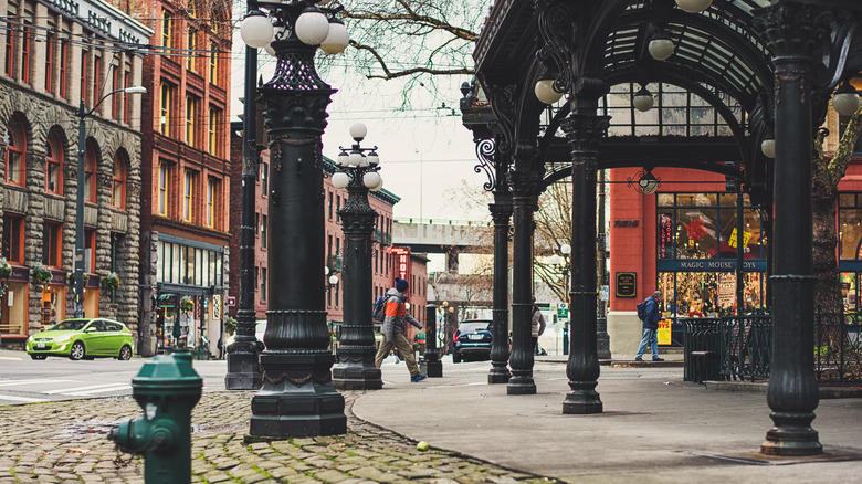 Pioneer Square cobblestones