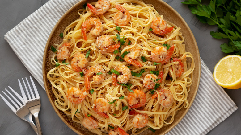 shrimp scampi pasta