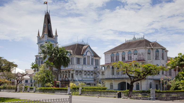 Historic buildings in Georgetown, Guyana
