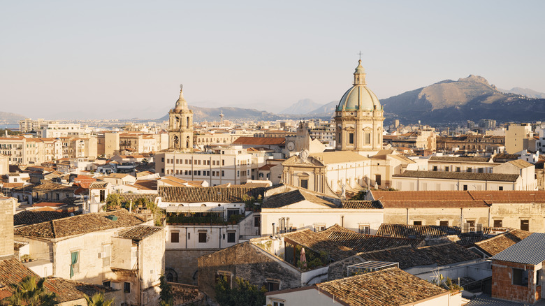 Elevated view of Palermo