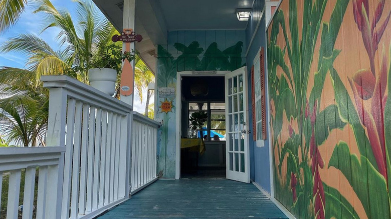 Entrance to Banana Bay, Bahamas