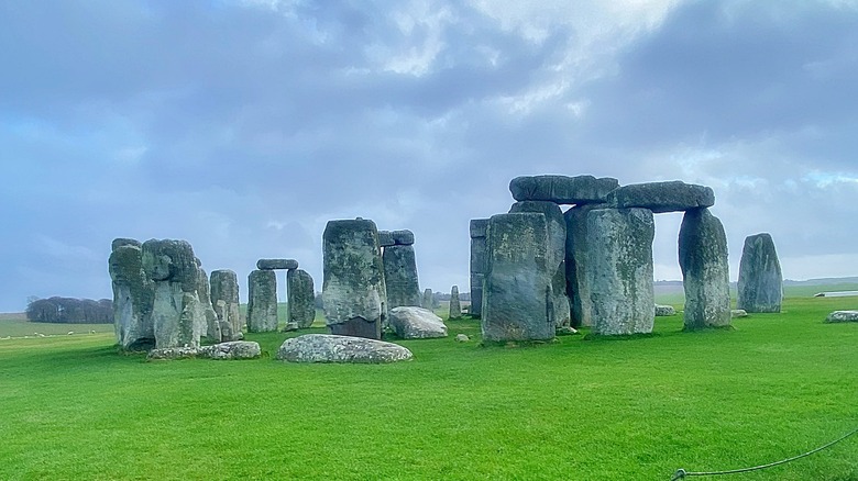 Stonehange cloudy day