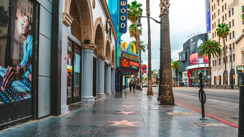 Walk of Fame in Hollywood