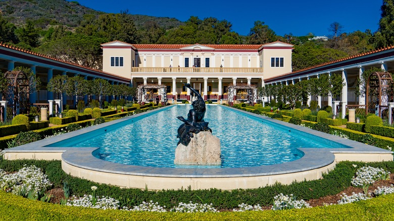 Getty Villa garden