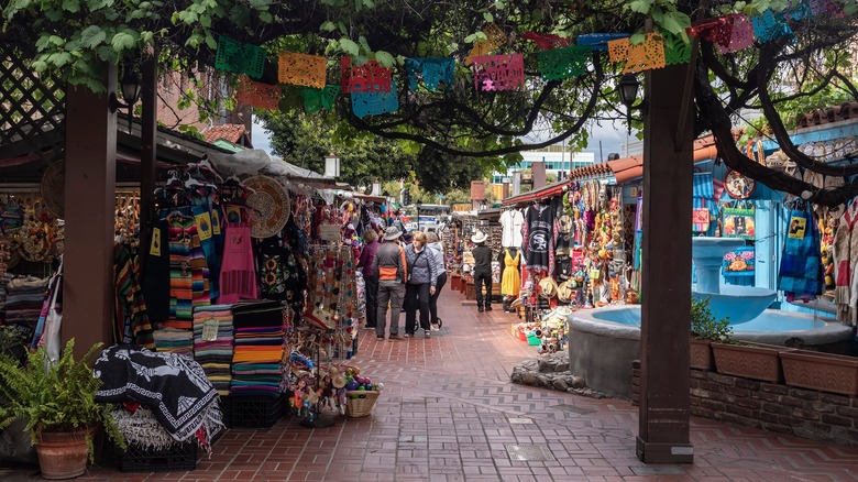 Olvera Street in Downtown LA