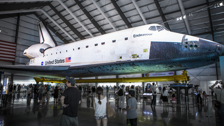 California Science Center space shuttle