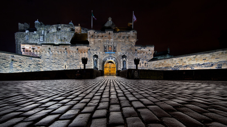 Edinburgh Castle in Scotland