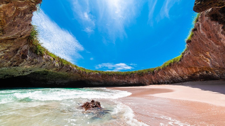 Marietas Islands beach