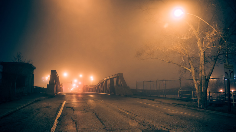 Fog in Chicago, Illinois