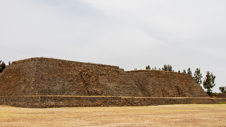 Pyramids of Ihuatzio, Michoacan, Mexico