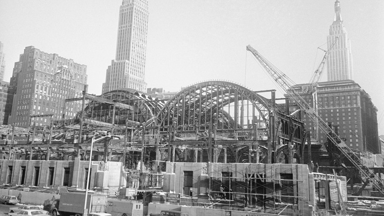 Penn Station demolished, 1963, NYC