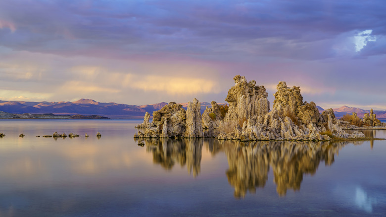 Mono Lake with reflection