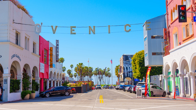 sign in Venice, California