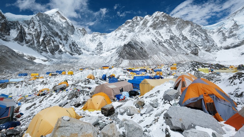 Nepal's Everest base camp