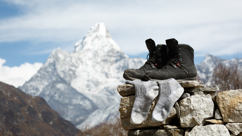 Gear for climbing Everest