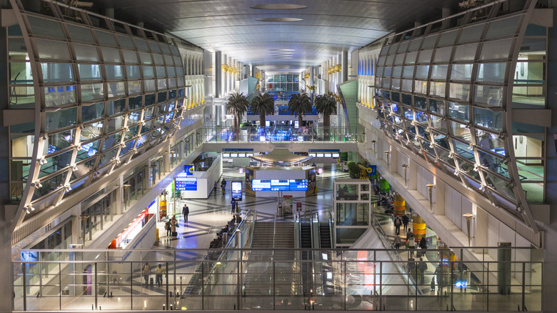 Duty-free shopping at Dubai International Airport