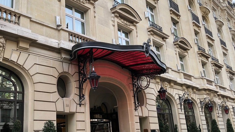 Exterior of Le Royal Monceau-Raffles in Paris