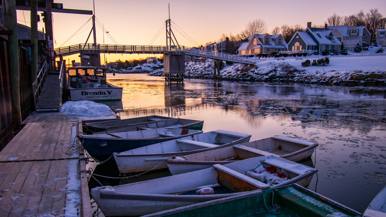 Sunrise in Perkins Cove, Ogunquit