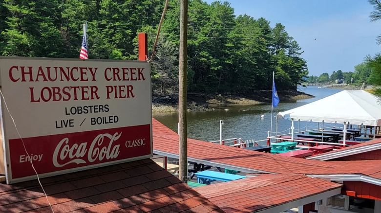 Exterior of Chauncey Creek Lobster Pier