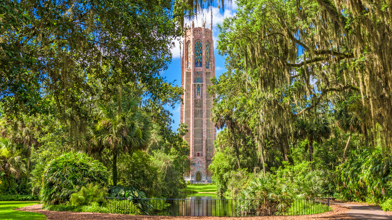 Singing tower in Florida's Bok Tower Gardens