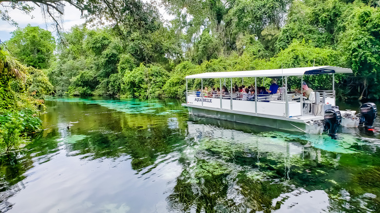 Weeki Wachee Springs boat