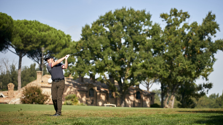 Player at Olgiata Golf Club in Italy