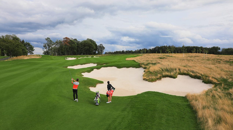 Players at PGA National Czech Republic