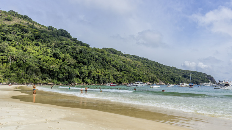 Lopes Mendes beach in Brazil