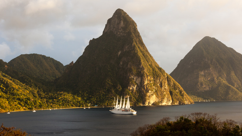 Pitons on St. Lucia