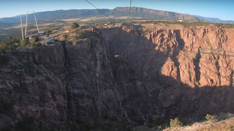 View from Cloud Scraper zipline