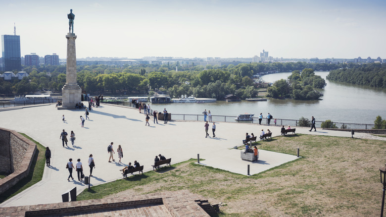 View of Belgrade Fortress