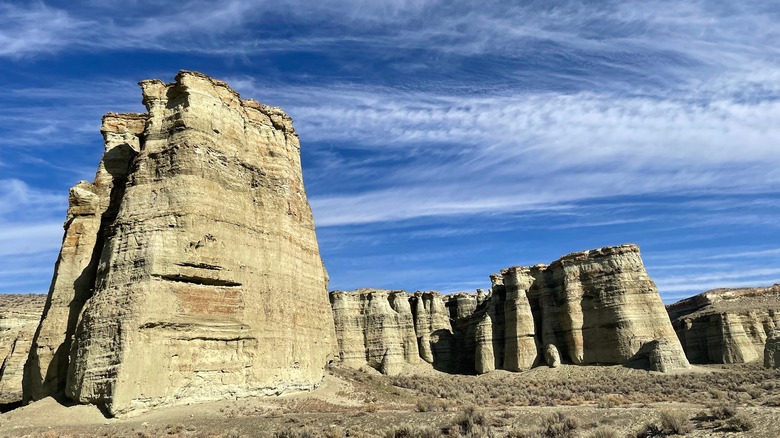 Pillars of Rome in Jordan Oregon