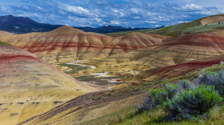 The Painted Hills in Oregon