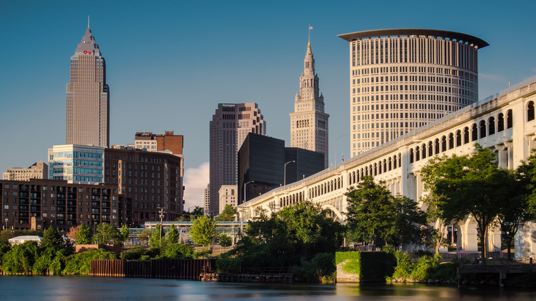 Cleveland sky line