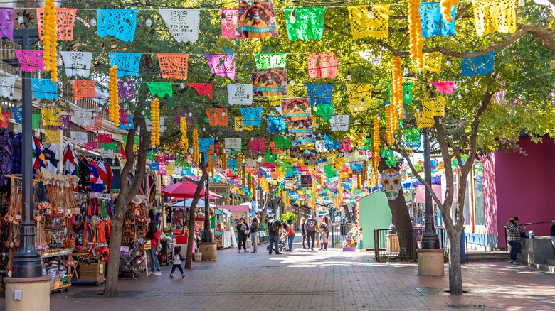 Papel picado in San Antonio