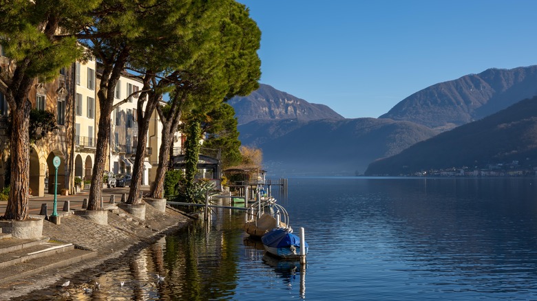 lake view in Morcote