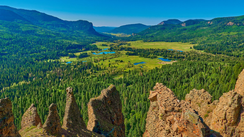 Wolf Creek Overlook view