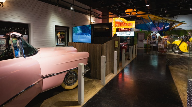 Pink Cadillac at Route 66 Museum