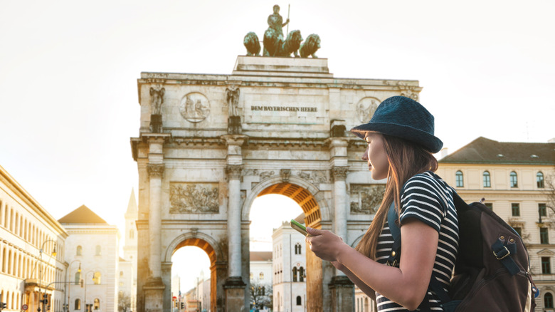 Tourist in Munich 