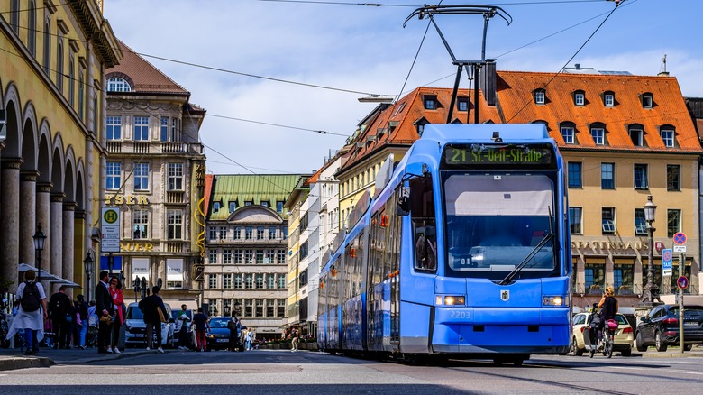 Tram in Munich 