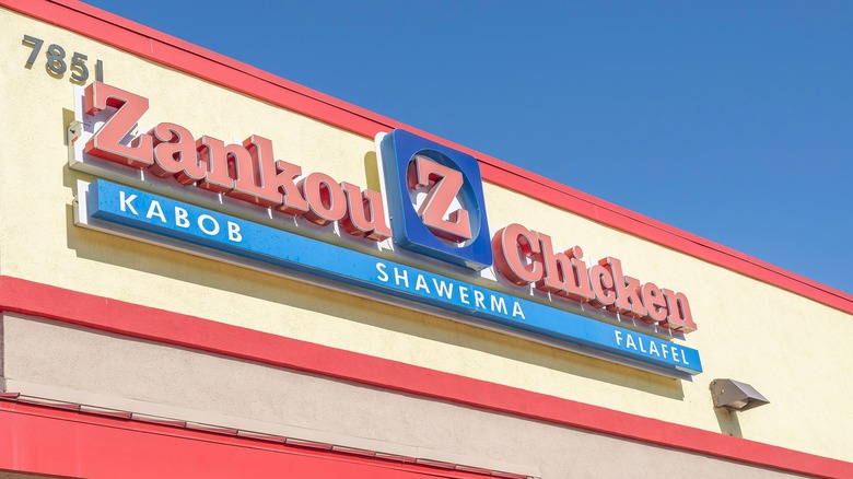 Storefront of Zankou Chicken in Los Angeles, CA