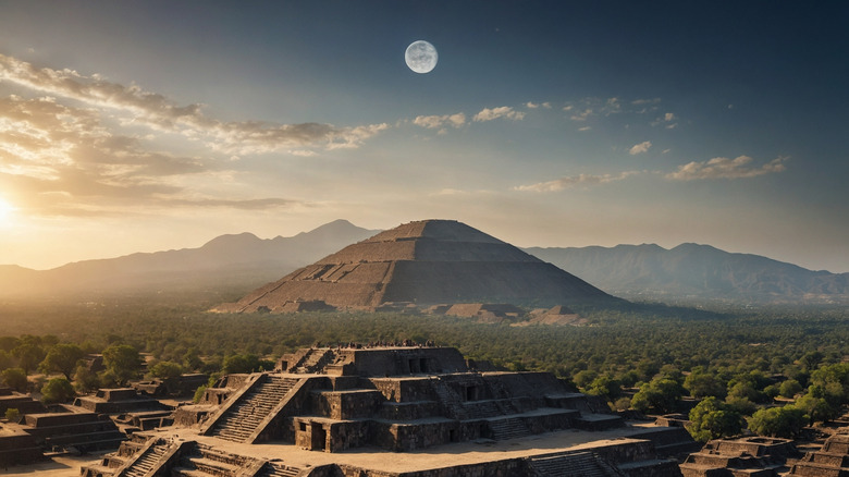 Pyramids of the Sun and the Moon, Teotihuacan