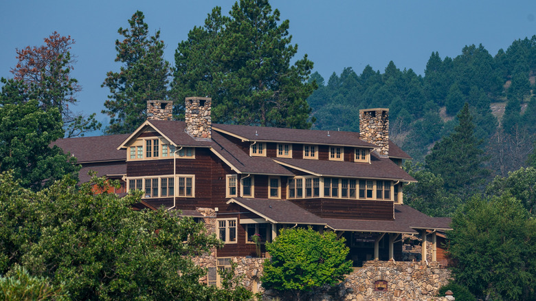 The State Game Lodge in Custer State Park