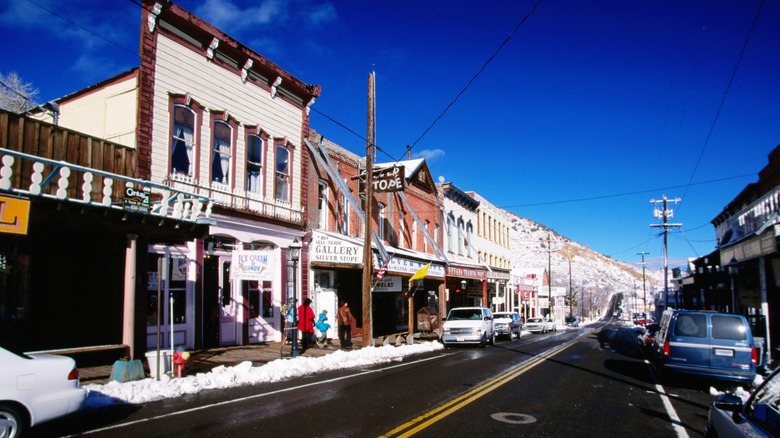 Main Street in historic Virginia City